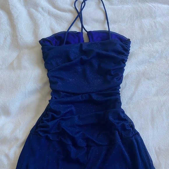 Navy Blue Long Prom/ Gala/ Event Dress (open to offers) - Picture 10 of 15